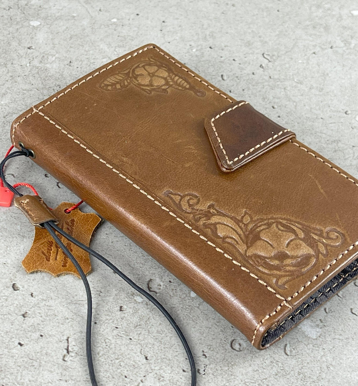 Genuine Leather fo OnePlus 9 9PRO Case Wallet Handmade Wireless Luxury Case Art Design