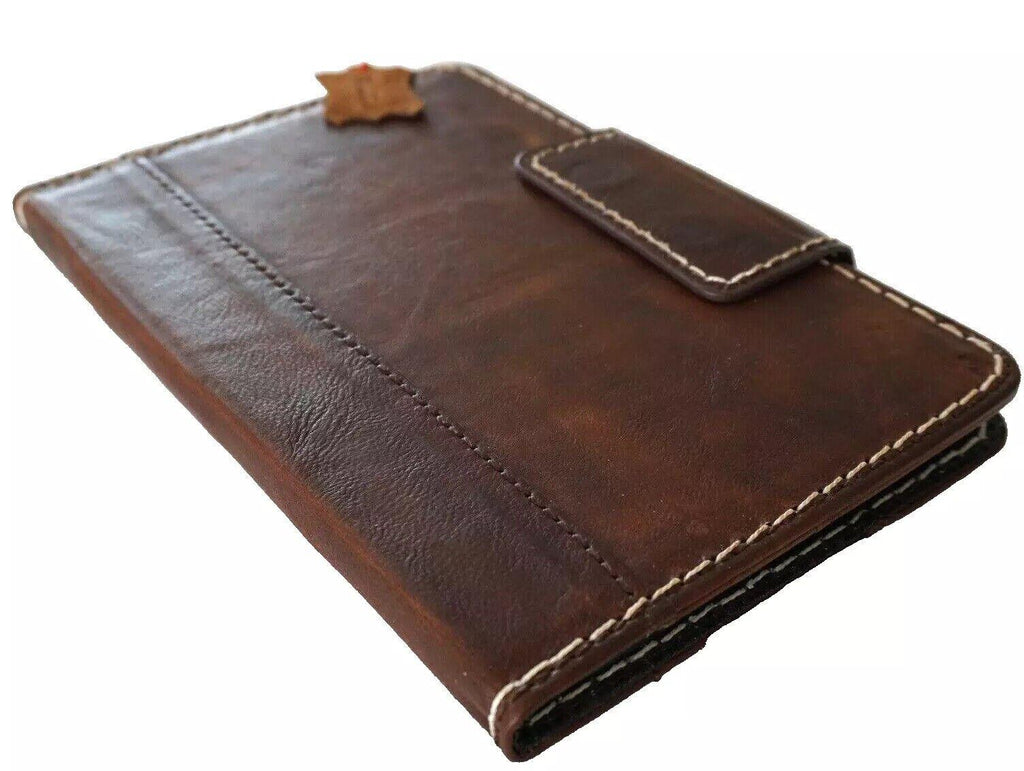 Vintage Leather iPad 11 13 10.9 9.7 Air Pro Case Hand Sewn Pen Holder