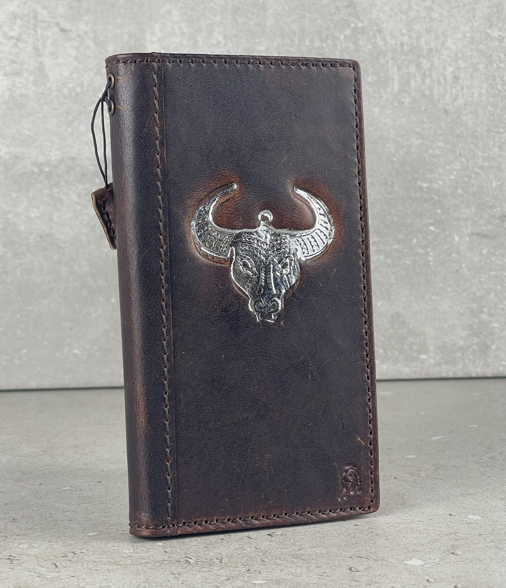 Genuine Leather fo OnePlus 9 9PRO Case Wallet Handmade Wireless Luxury Case Art Design
