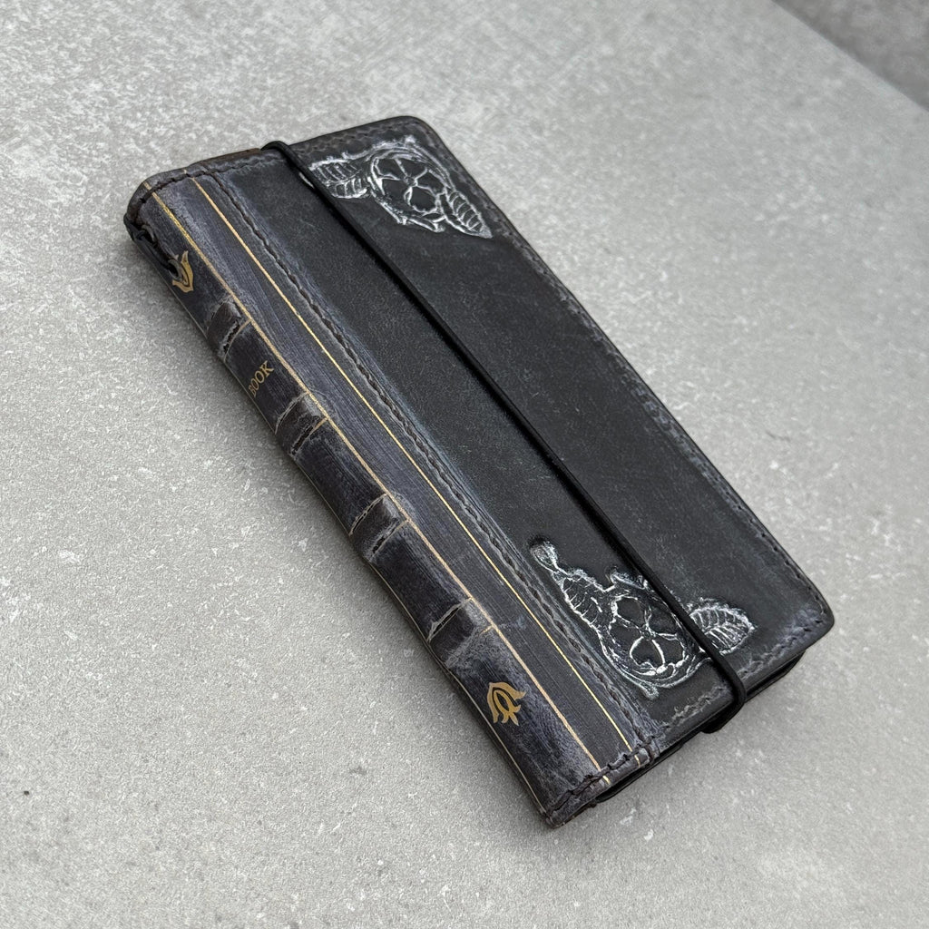 Genuine Leather fo OnePlus Open Case Wallet Handmade Wireless Luxury oiled Ar
