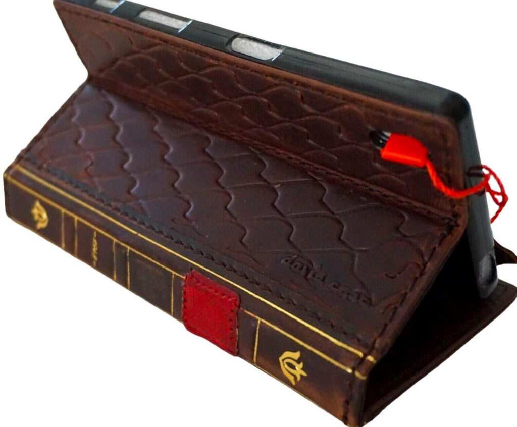 Vintage Book Design Leather Wallet Case for Google Pixel