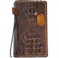 Handmade Leather iPhone Wallet Case: Card Slots, Stitch Detail