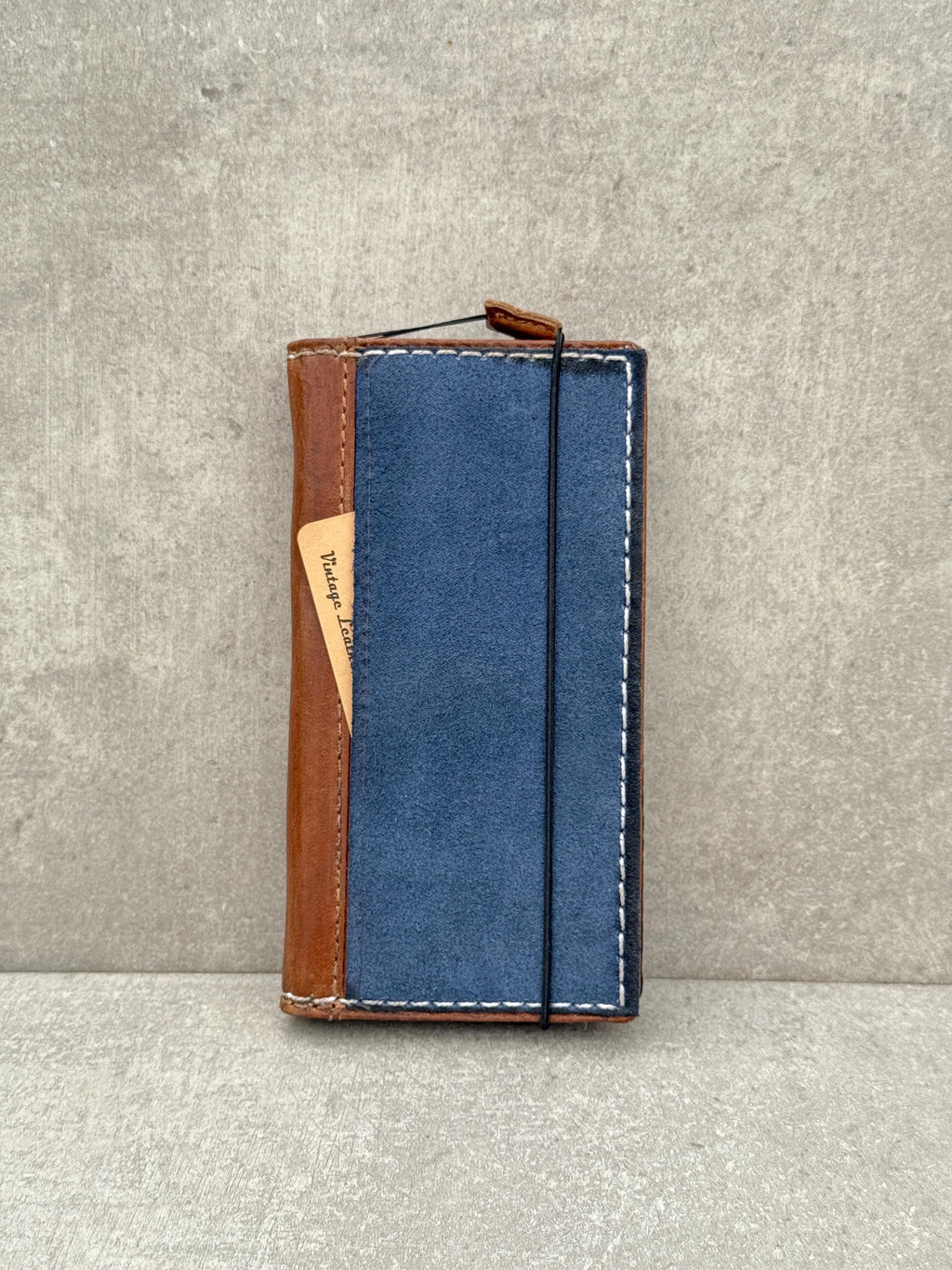 Hand Sewn Leather iPhone Wallet Case with Card Slots