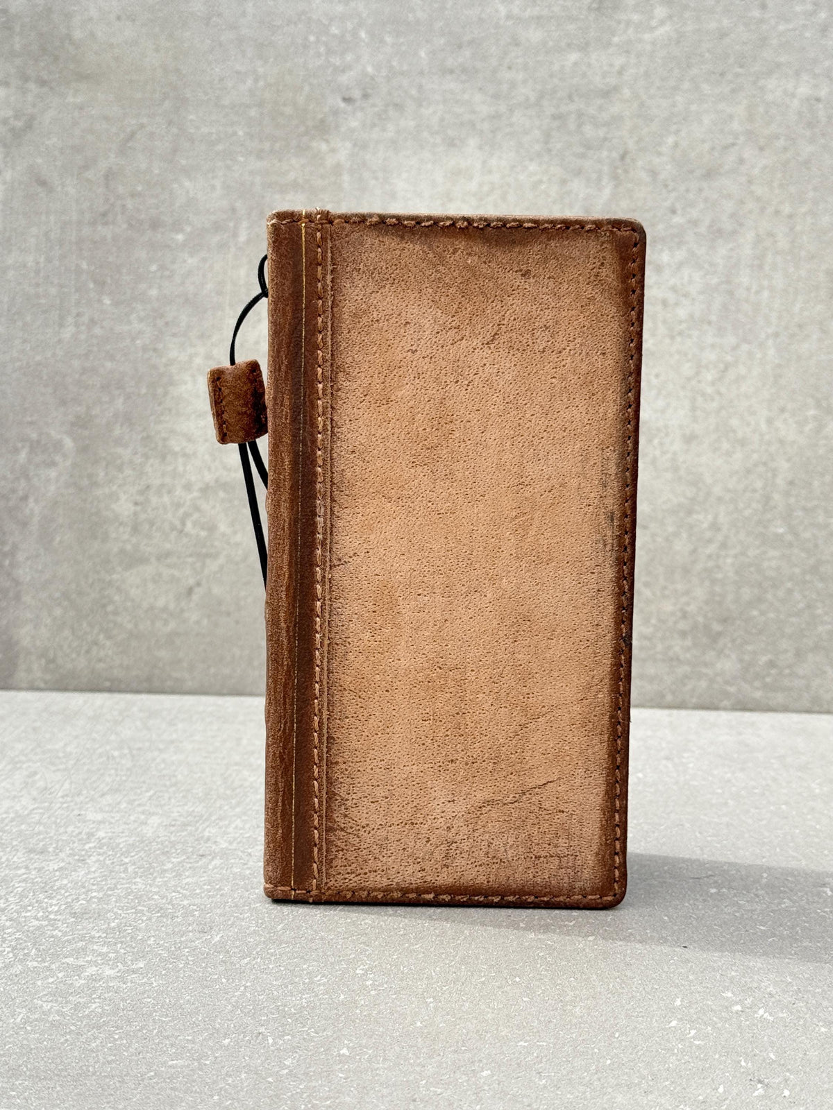 Vintage Book Style Leather iPhone Wallet Case with Card Slots