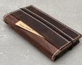 Handmade Leather Wallet Case for Galaxy Z Fold 2/3/4/5/6/7 - Book Style Cover