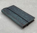 Vintage Green Leather iPhone Wallet Case with Card Slots