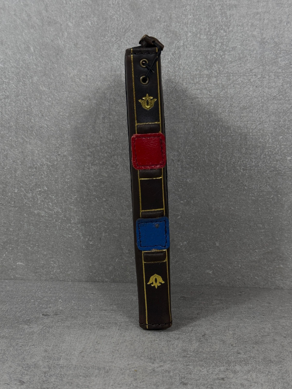 Handmade Leather Wallet Case: Galaxy S21 S22 S23 S24 S25, Book Design