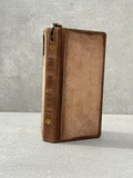 Vintage Book Style Leather iPhone Wallet Case with Card Slots