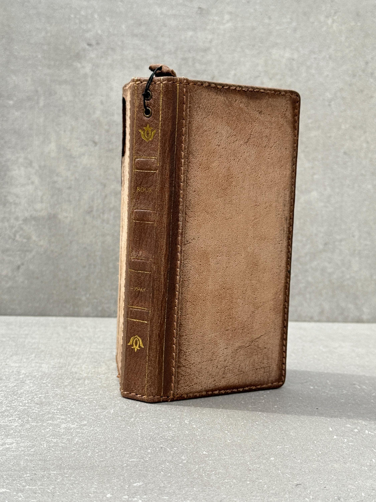 Vintage Book Style Leather iPhone Wallet Case with Card Slots