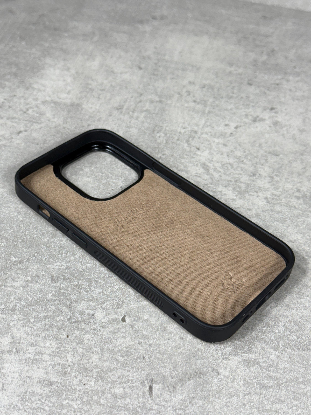 Handmade Suede Leather iPhone Case: Genuine Leather Art