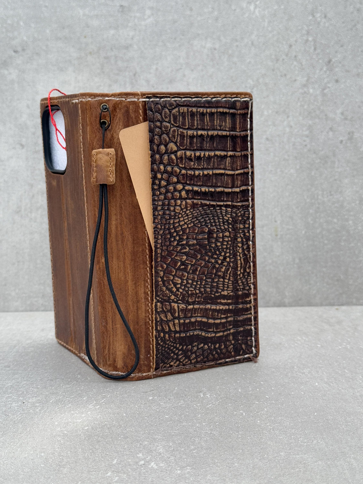 Handmade Leather Wallet Case for Google Pixel: Vintage Card Slots Cover