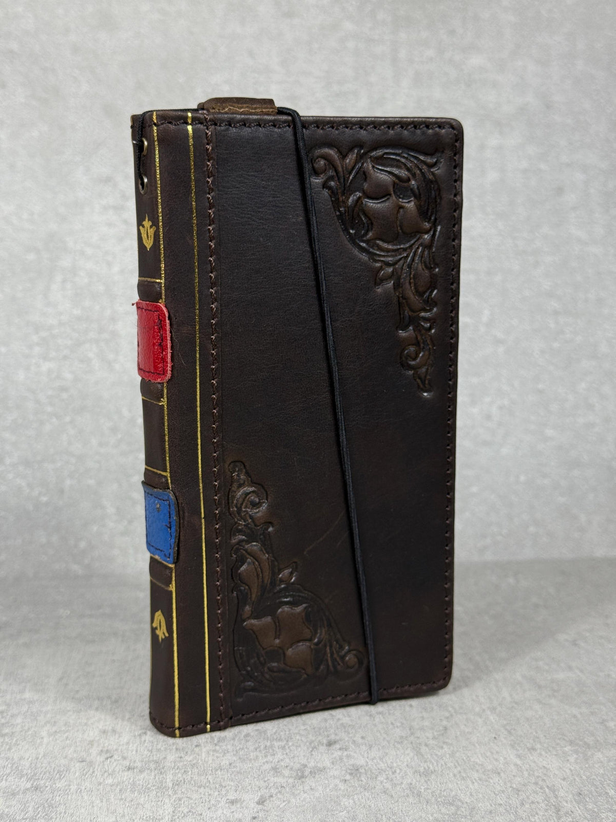 Handmade Leather Wallet Case for Galaxy Z Fold 2/3/4/5/6/7