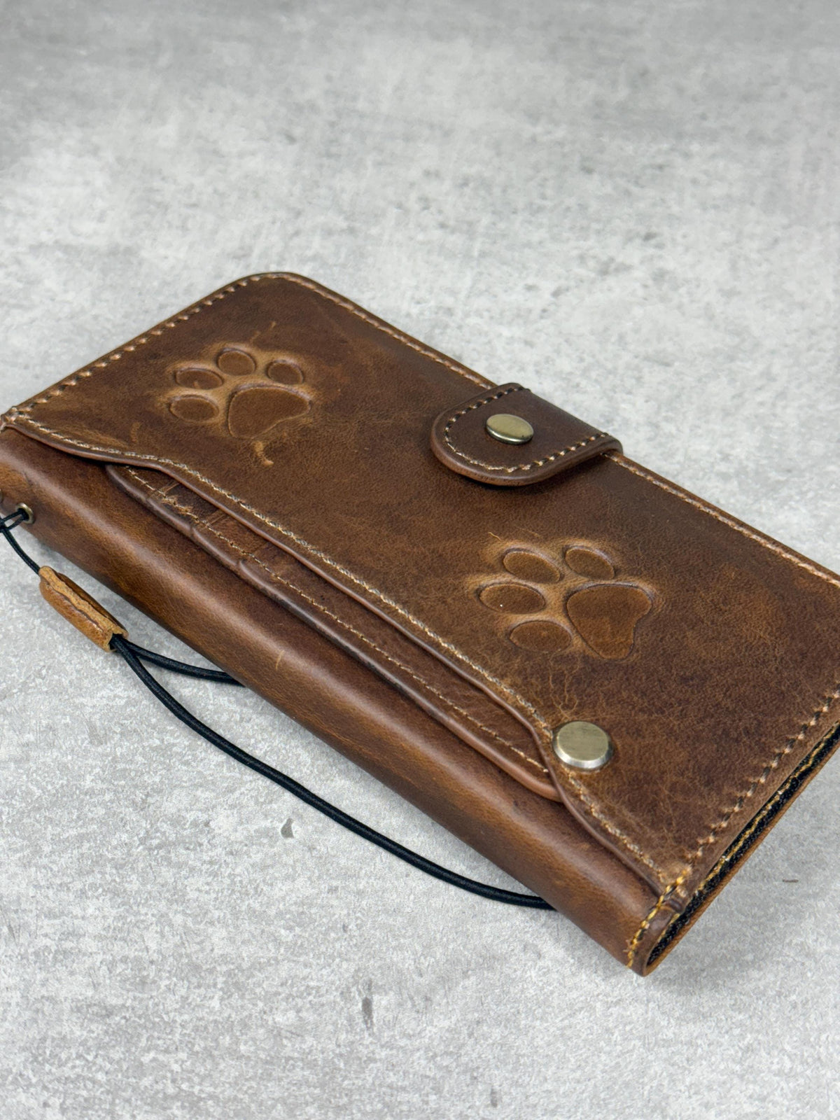 Genuine Leather fo OnePlus Open Case Wallet Handmade Wireless Luxury  Davidov Art