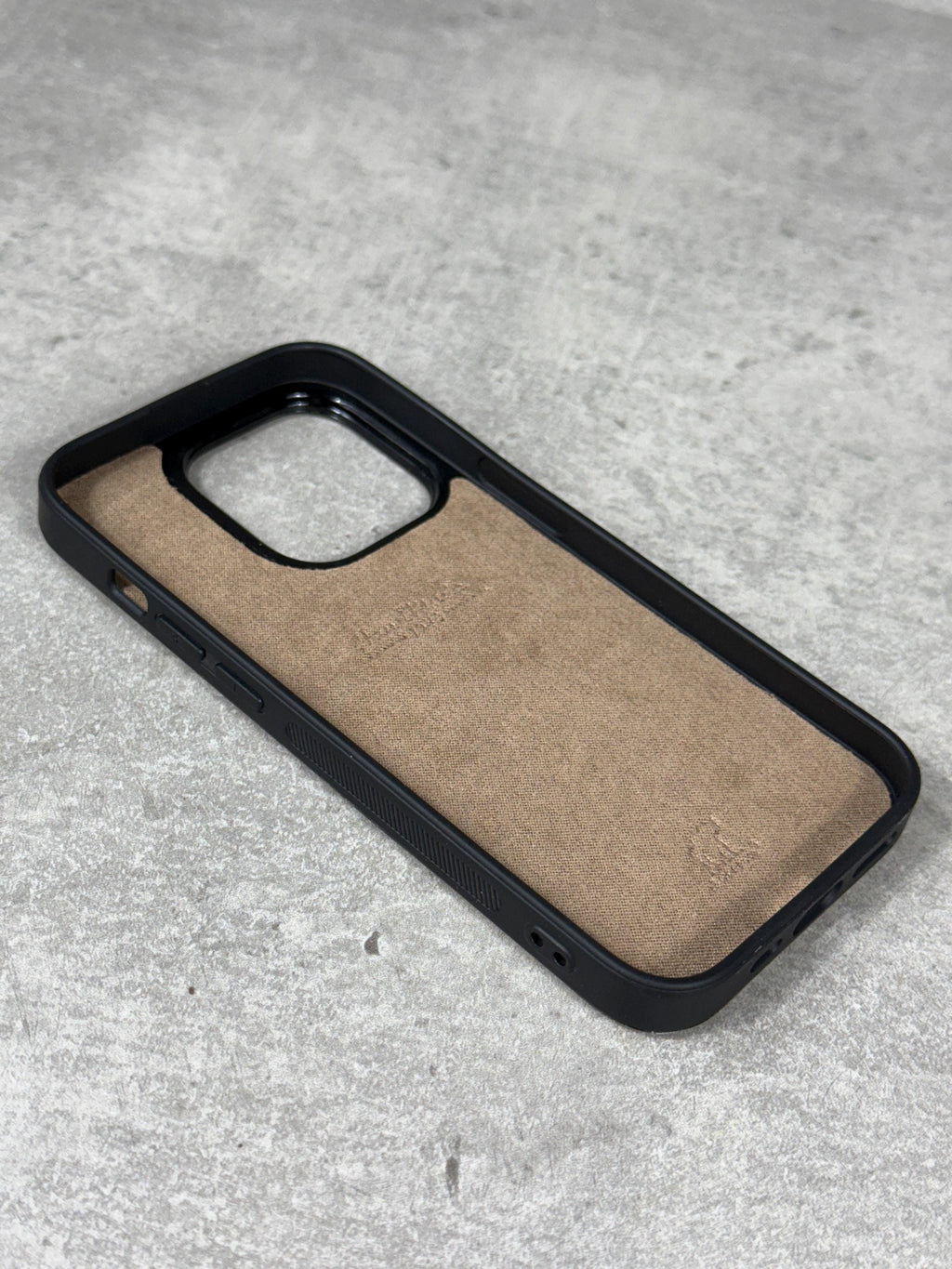 Handmade Suede Leather iPhone Case: Genuine Leather Art