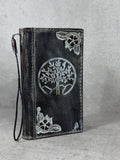 Genuine Leather fo OnePlus Open Case Wallet Handmade Wireless Luxury