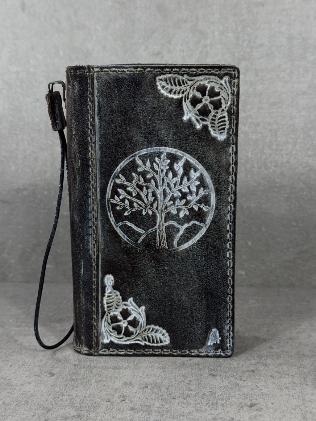 Genuine Leather fo OnePlus Open Case Wallet Handmade Wireless Luxury