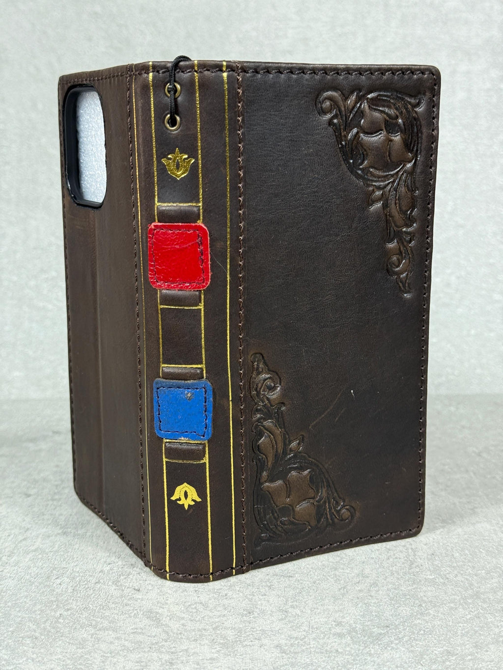 Handmade Leather Wallet Case for Galaxy Z Fold 2/3/4/5/6/7