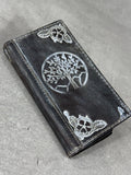 Genuine Leather iPhone Wallet Case: Credit Card Slots