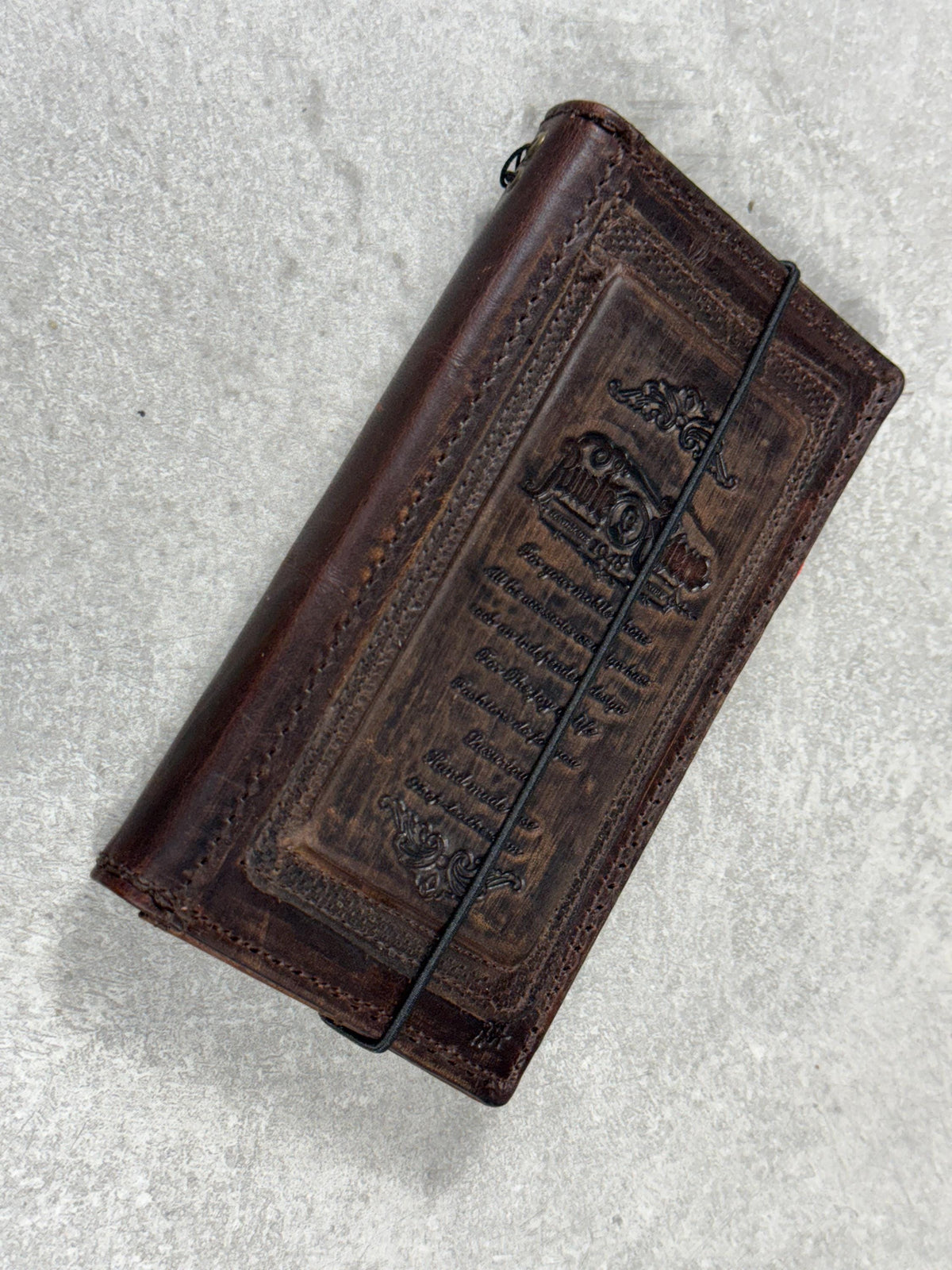 Handmade Leather Wallet Case for Galaxy Z Fold 2/3/4/5/6/7