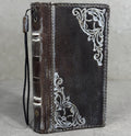 Vintage Leather iPhone Wallet Case: Book Style, Credit Card Slots