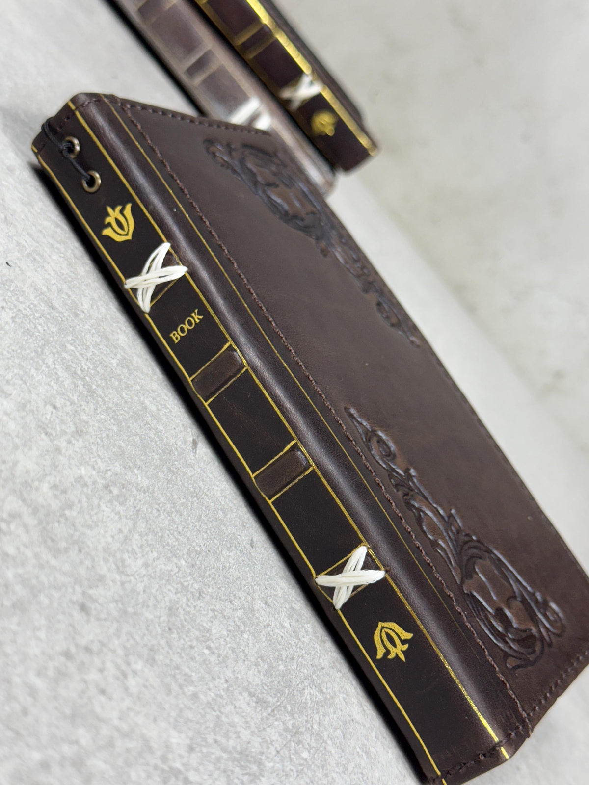 Handmade Leather Wallet Case for Galaxy Z Fold 2/3/4/5/6/7