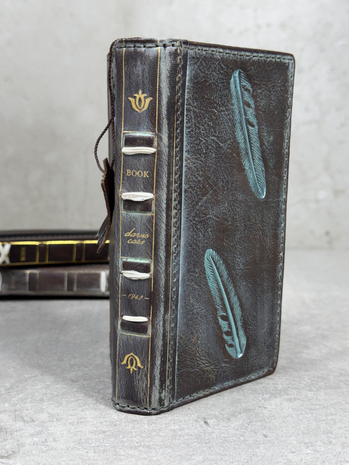 Vintage Leather Wallet Case for Google Pixel: Book Art Design