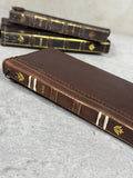 Vintage Leather Wallet Case for Google Pixel: Book Art Design