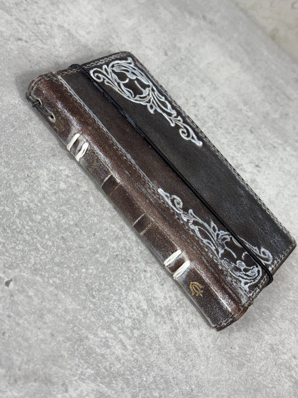 Handmade Leather Wallet Case for Galaxy Z Fold 2/3/4/5/6/7