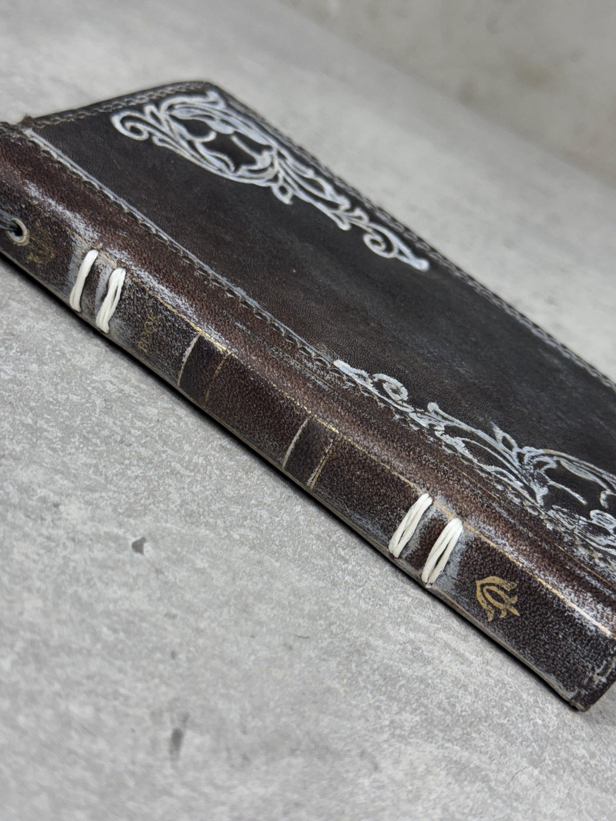 Handmade Leather Wallet Case for Galaxy Z Fold 2/3/4/5/6/7