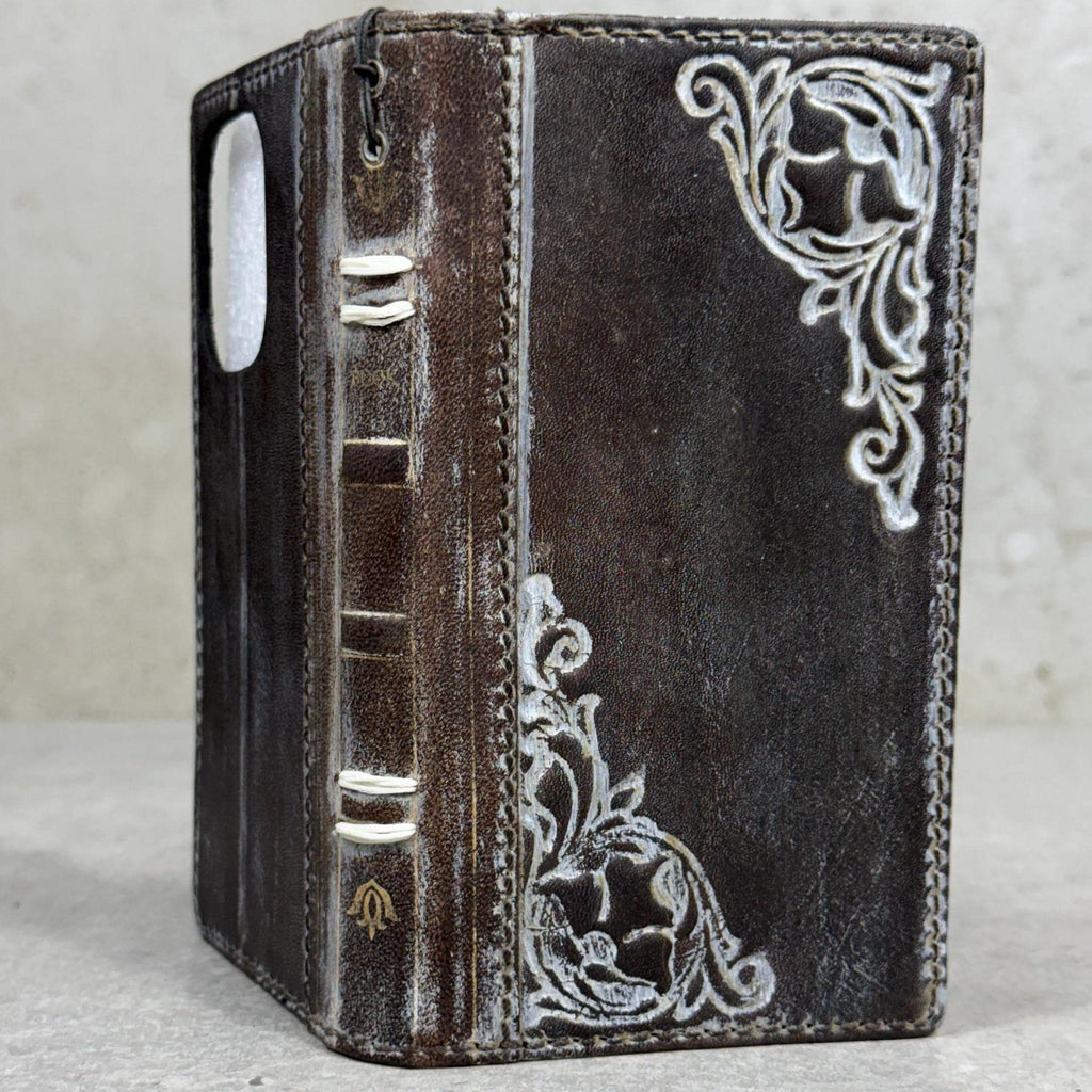 Handmade Leather Wallet Case for Galaxy Z Fold 2/3/4/5/6/7