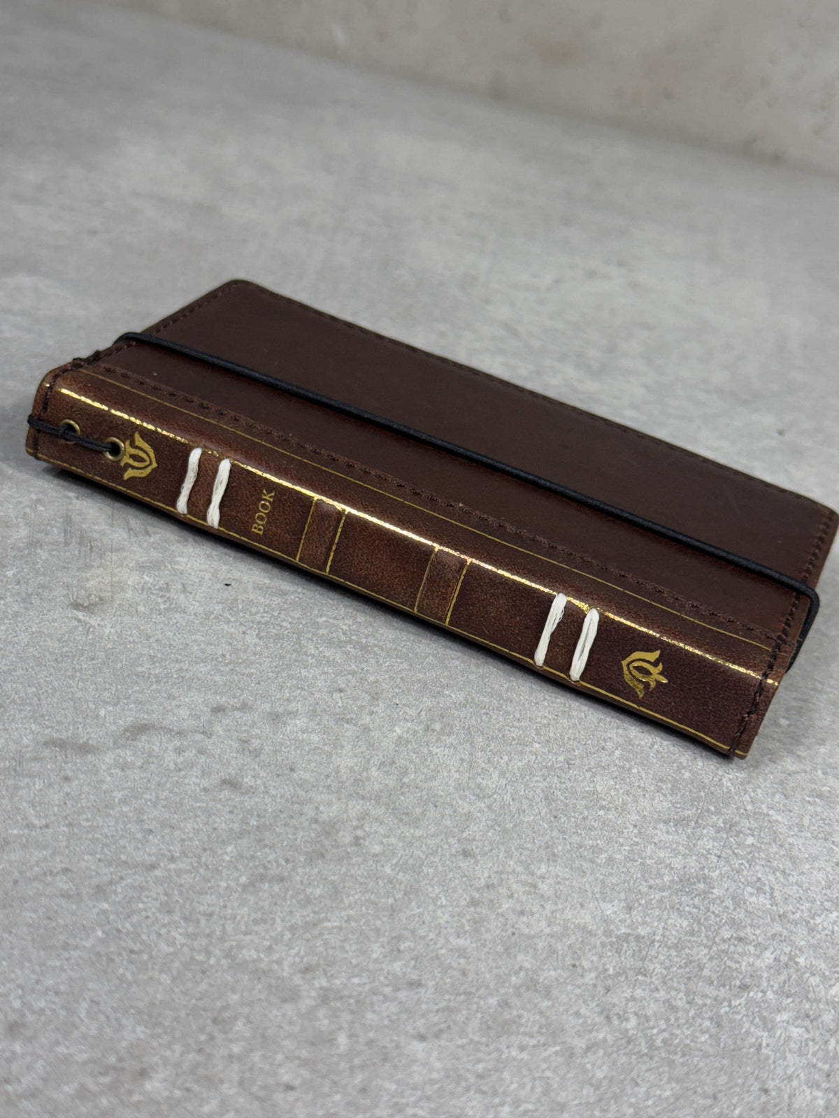 Vintage Leather Wallet Case for Google Pixel: Book Art Design
