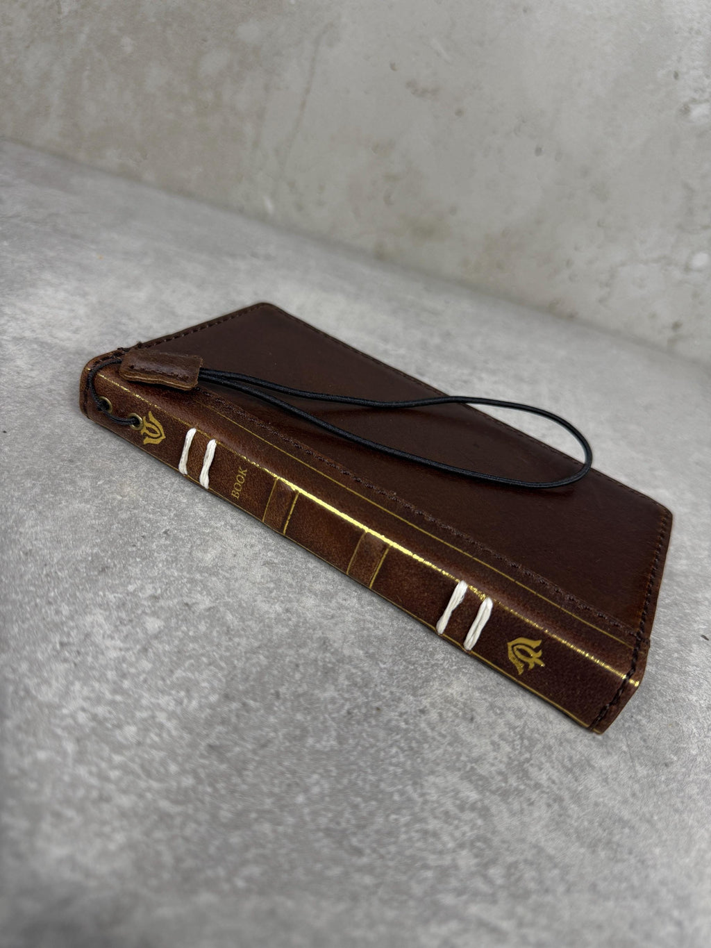 Vintage Leather Wallet Case for Google Pixel: Book Art Design