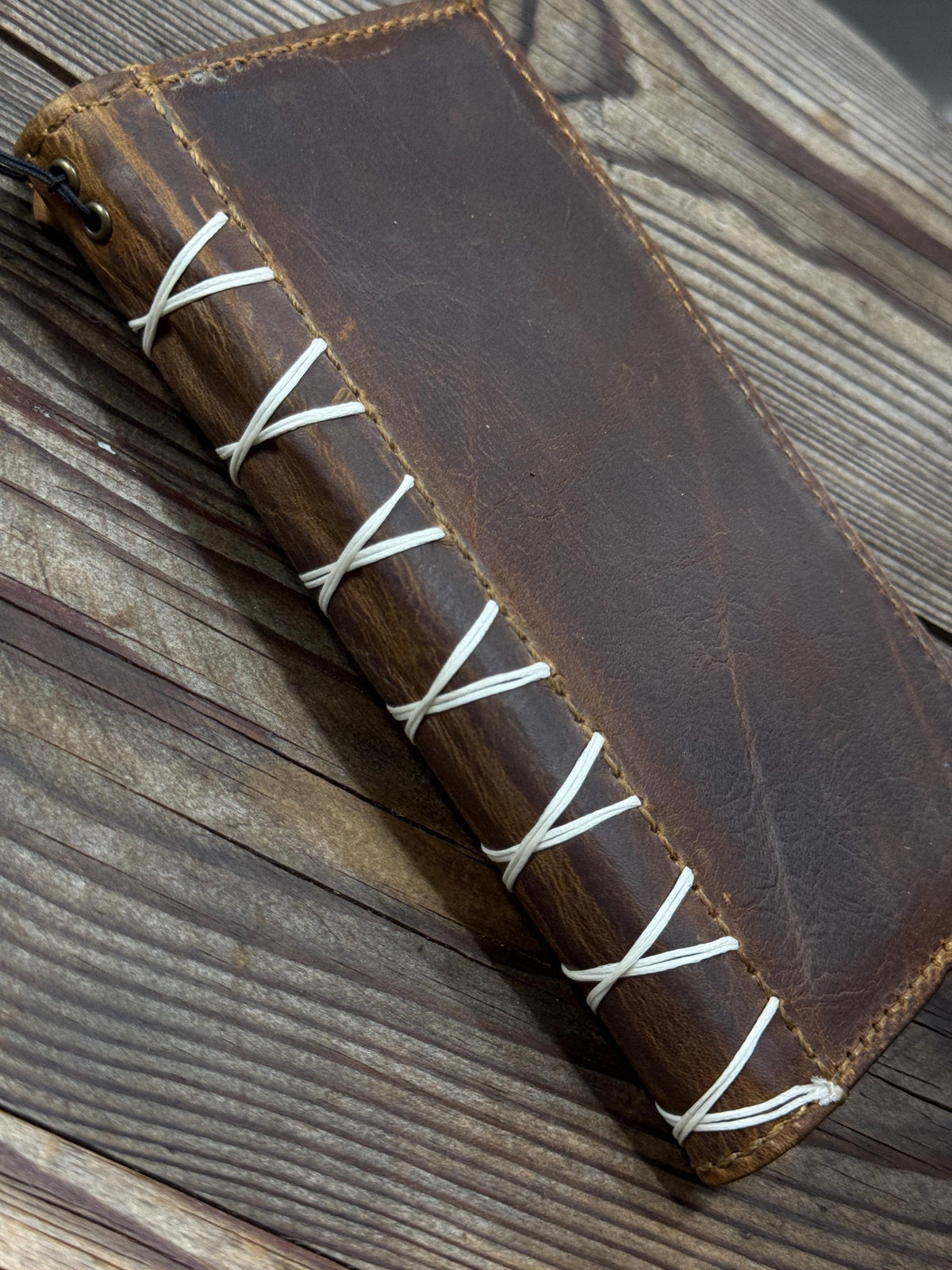 Handmade Leather Wallet Case for Google Pixel: Vintage Luxury Cover