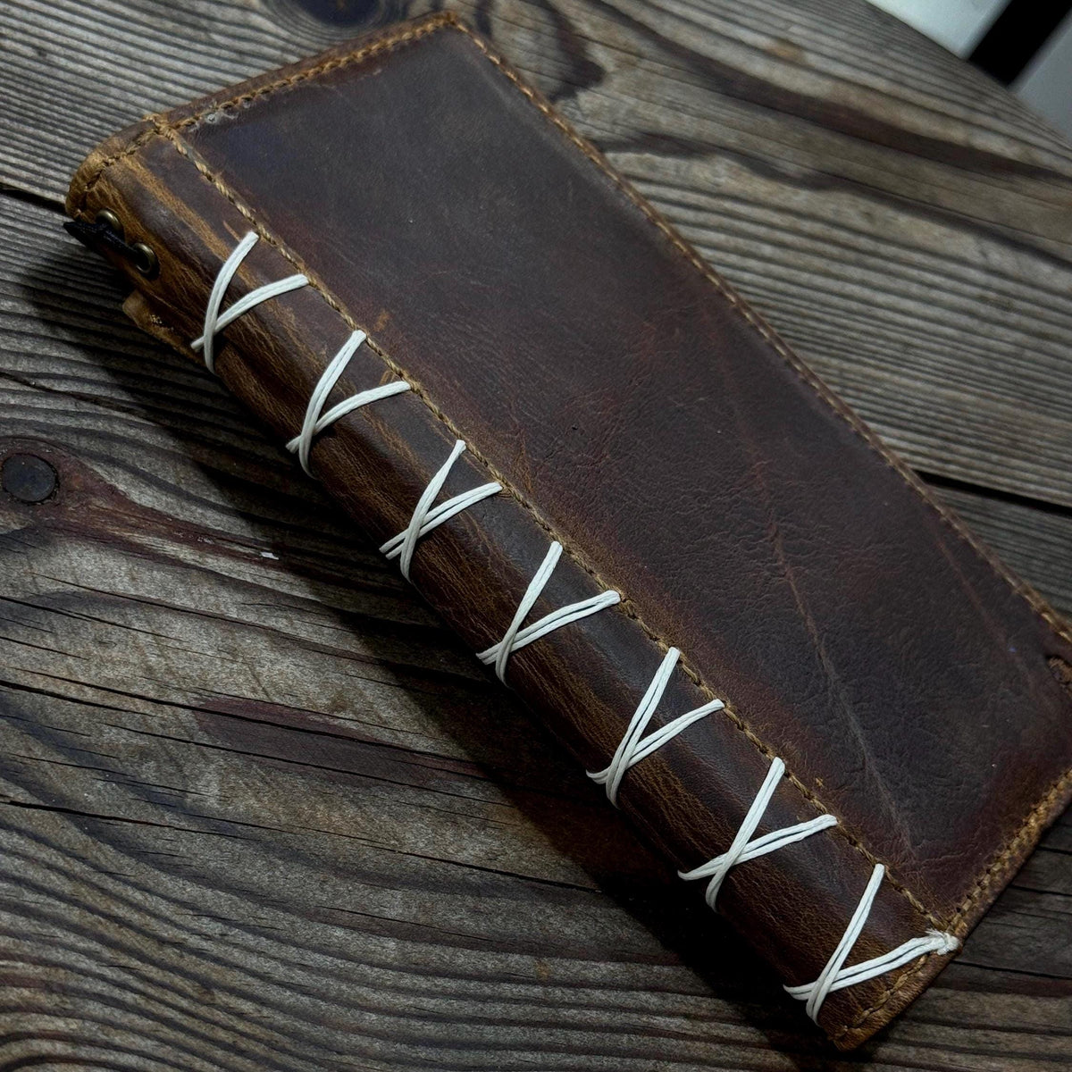 Handmade Leather Wallet Case for Google Pixel: Vintage Luxury Cover