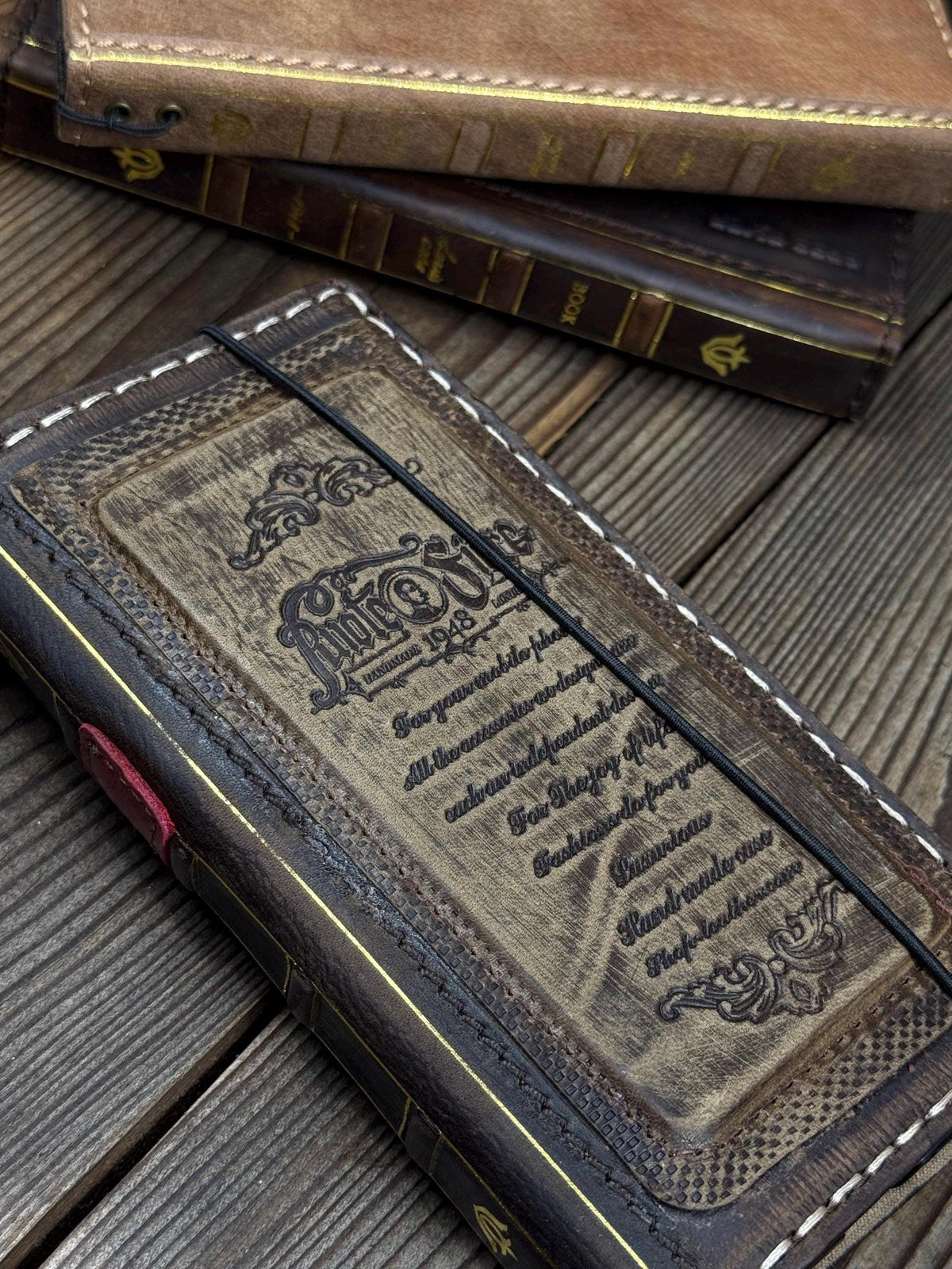 Vintage Leather iPhone 17 Wallet Case: Book Style, Card Slots