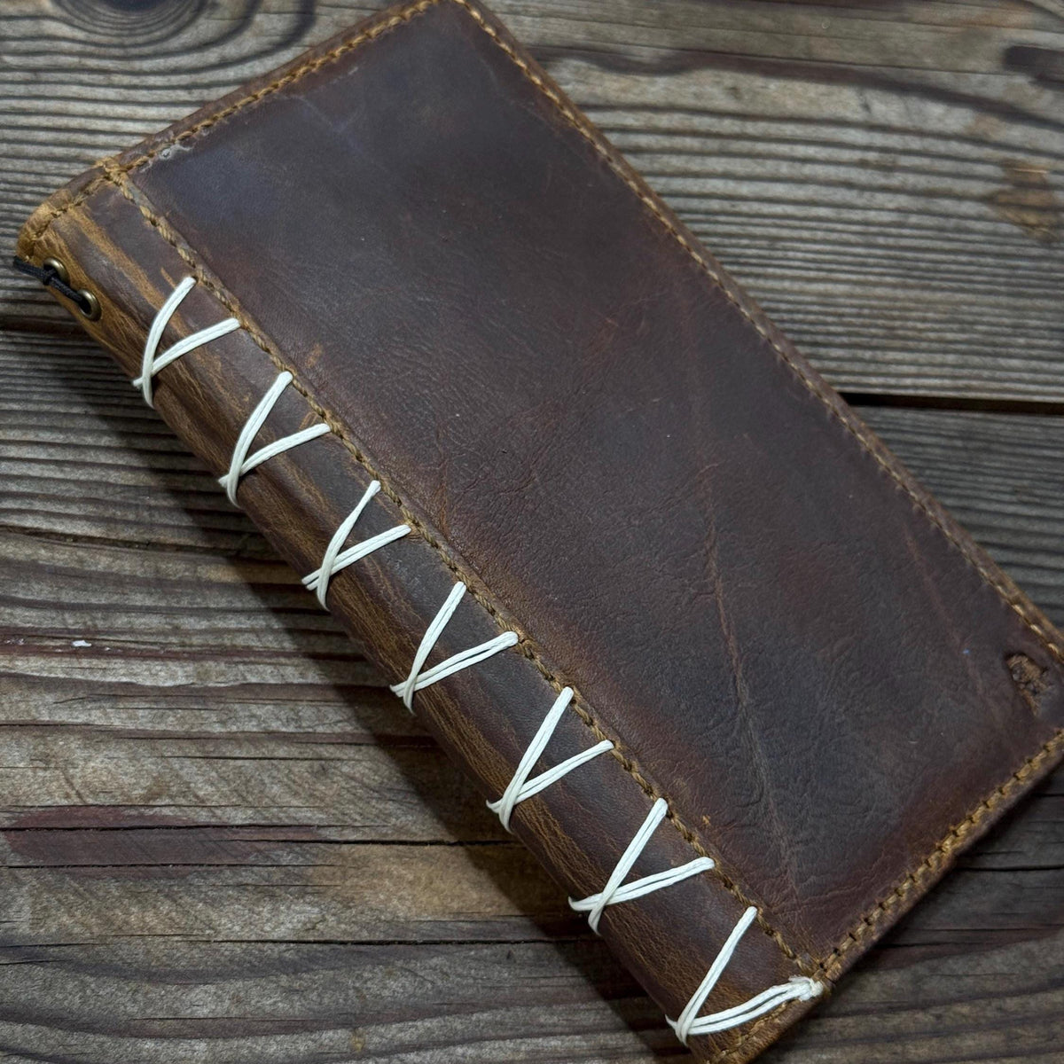 Handmade Leather Wallet Case for Google Pixel: Vintage Luxury Cover