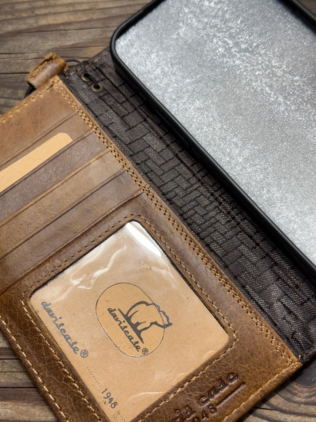 Handmade Leather Wallet Case for Google Pixel: Vintage Luxury Cover