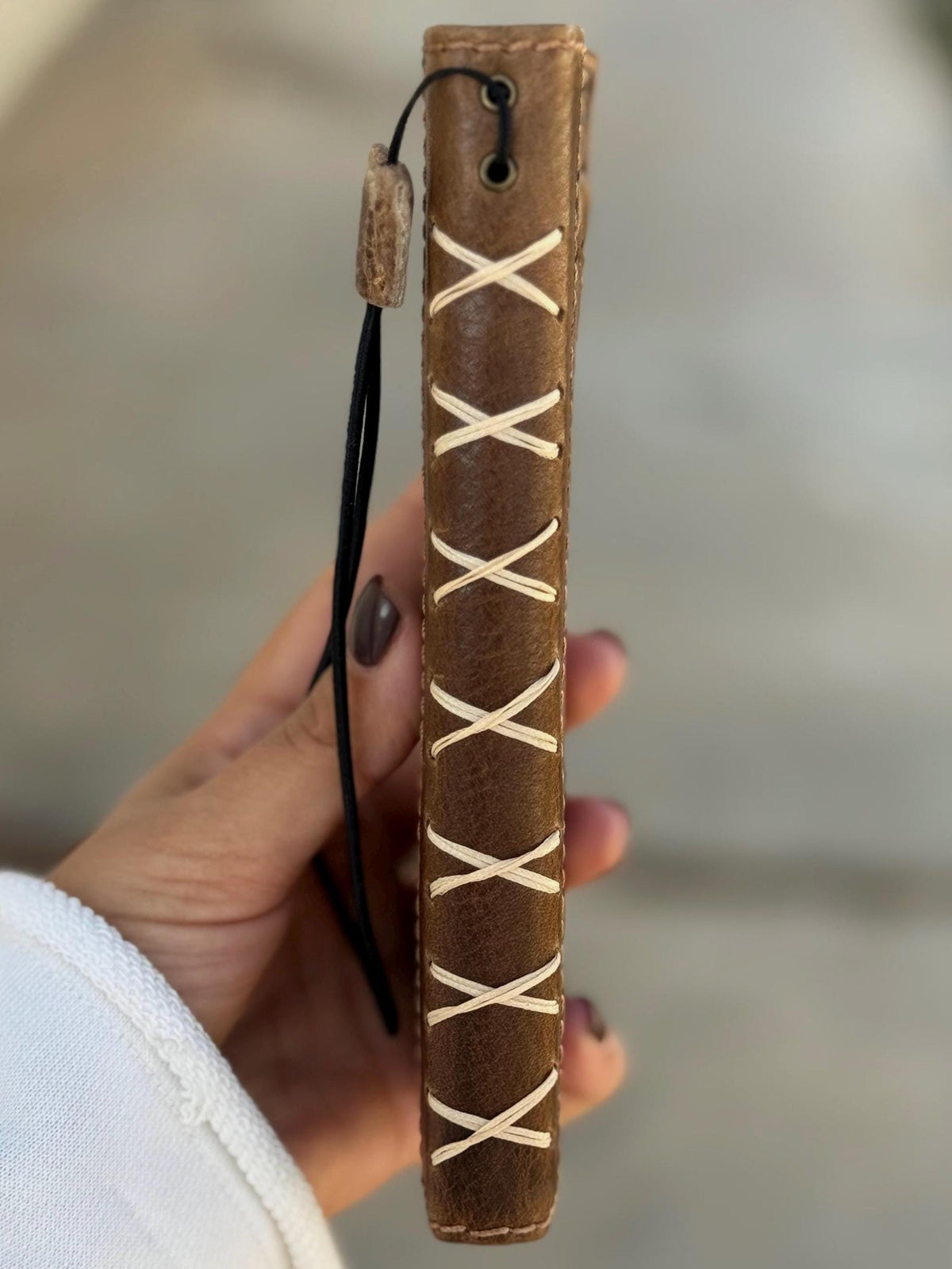 Vintage Leather iPhone 17 Wallet Case: Book Style, Card Slots