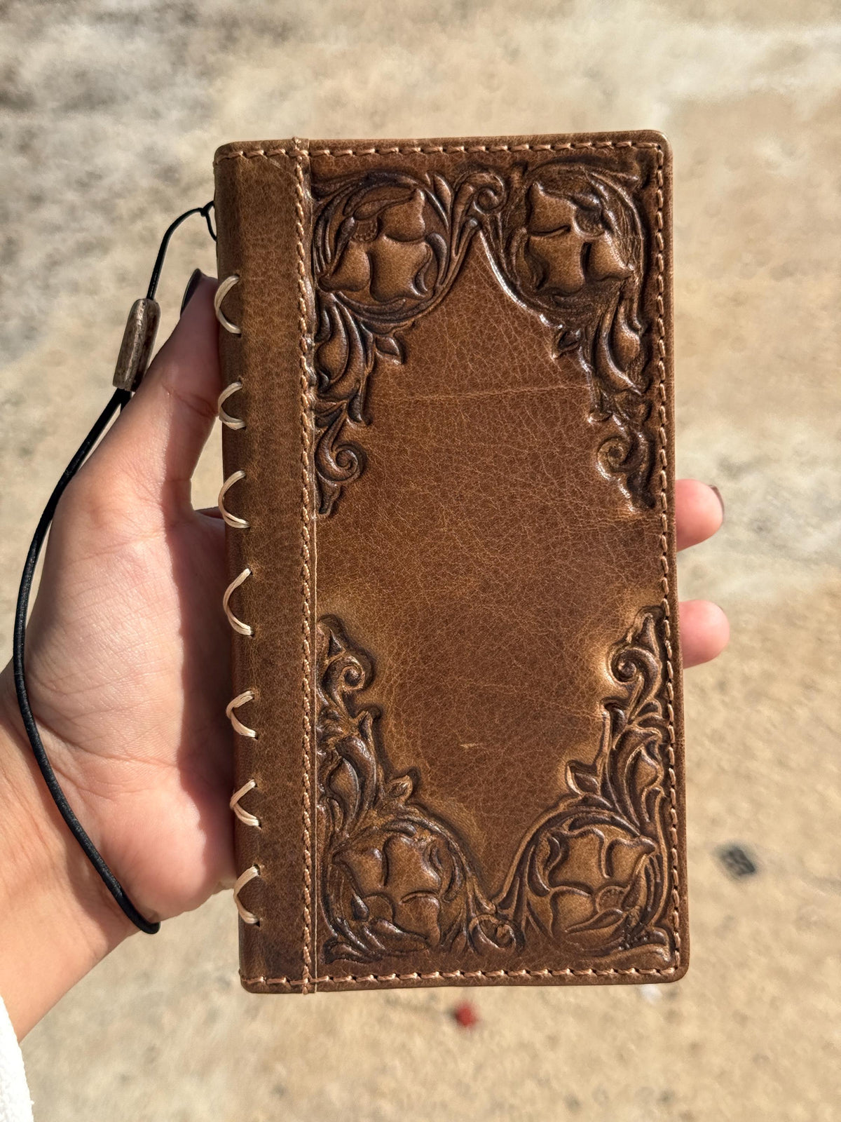 Ostrich Style Leather Wallet Case for Google Pixel
