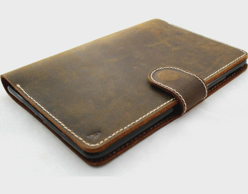 Vintage Leather iPad Mini Case: Magnetic Wallet