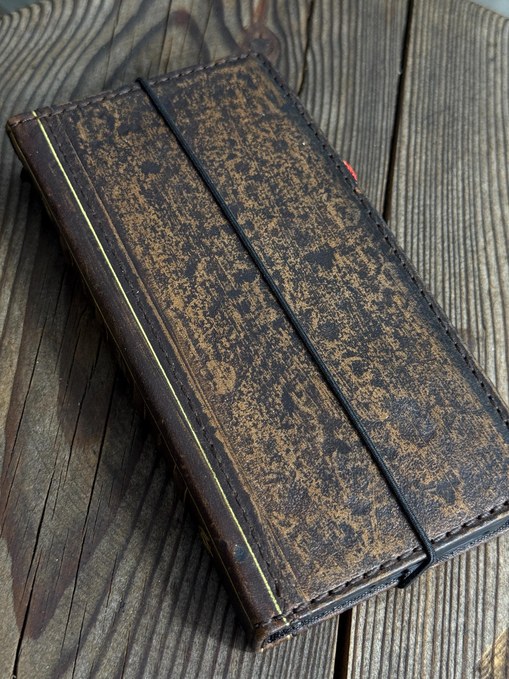 Vintage Leather Wallet Case for iPhone 17: Book Style, Card Slots