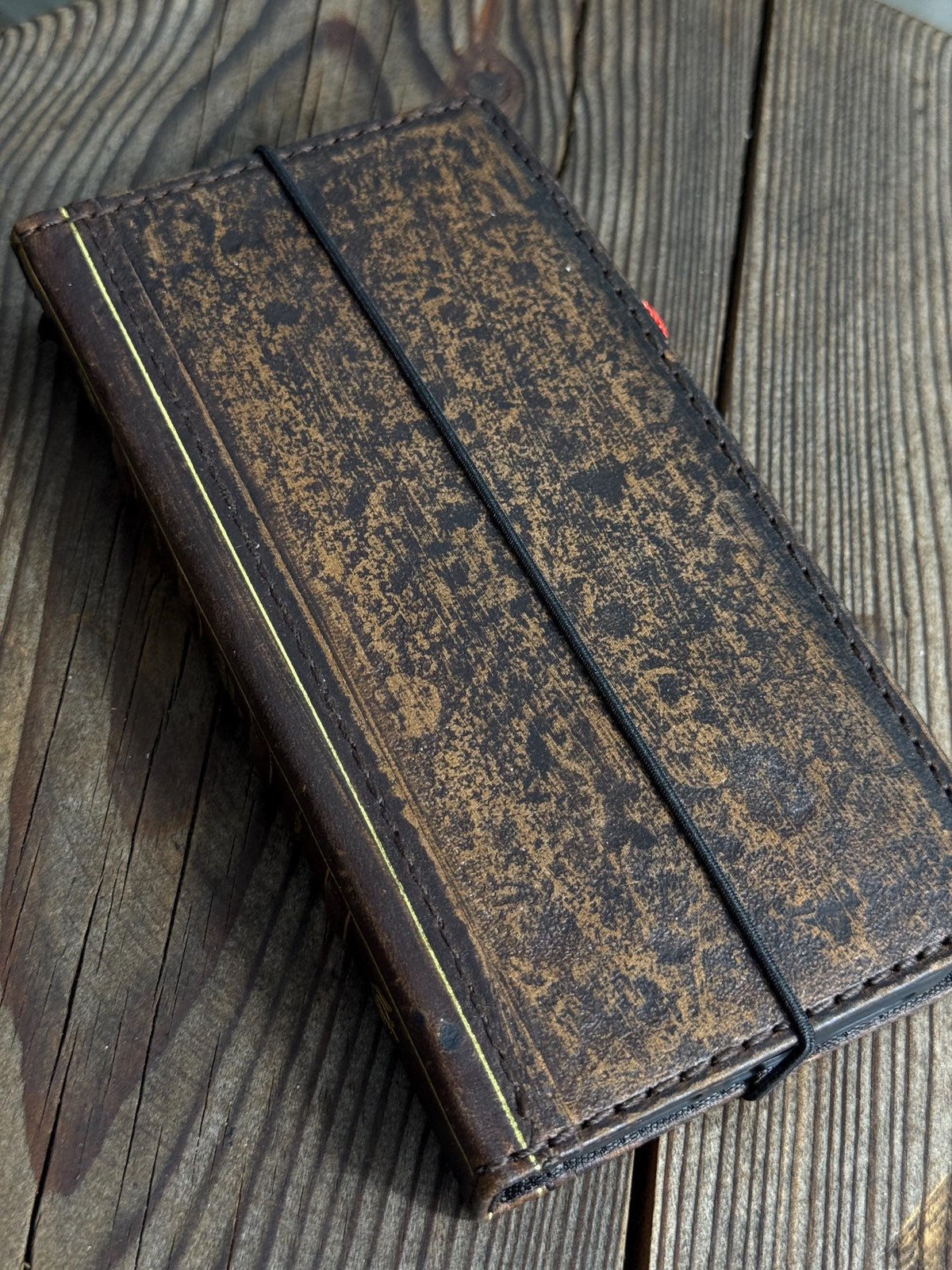 Vintage Leather Wallet Case for iPhone 17: Book Style, Card Slots