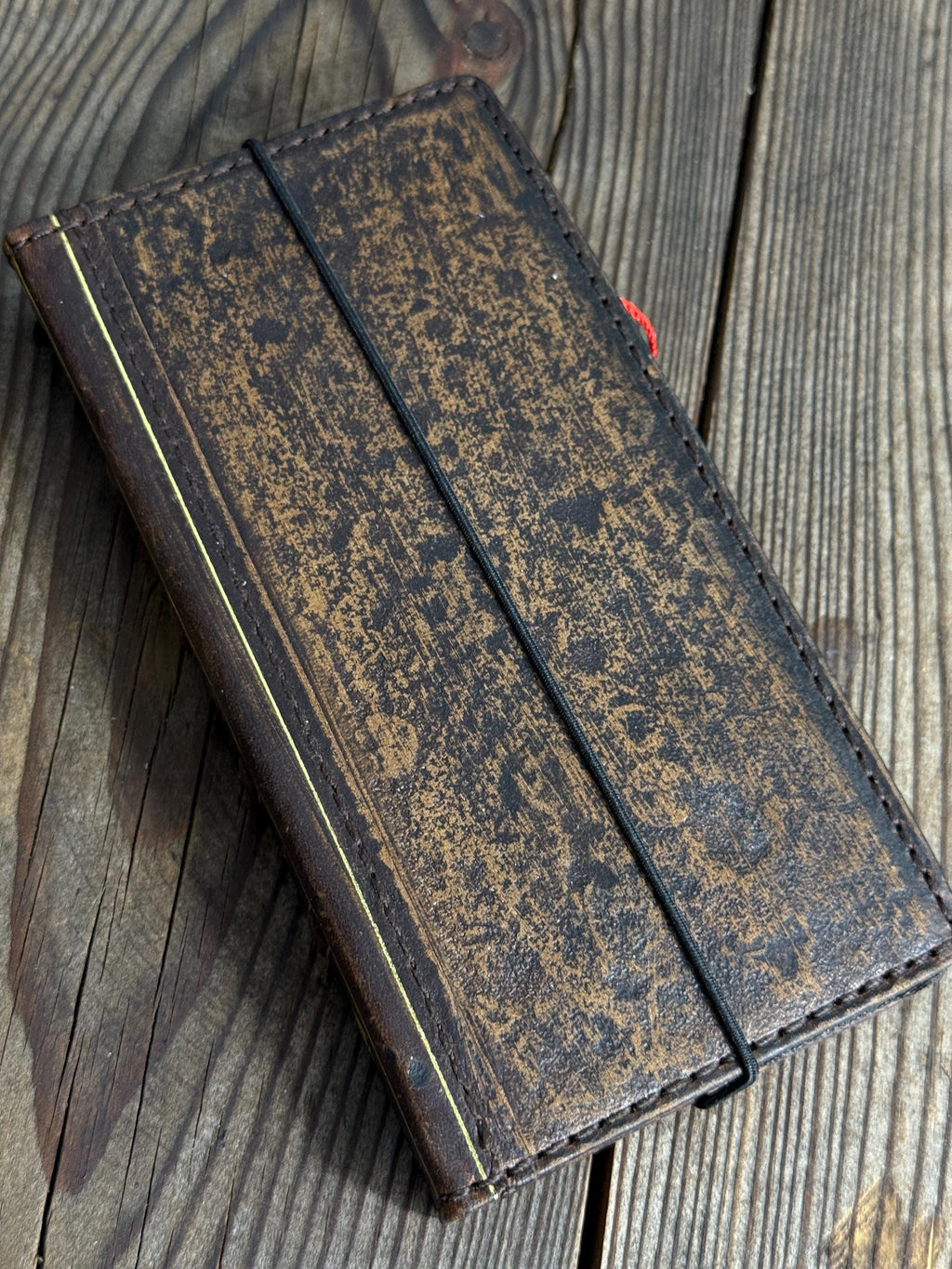 Vintage Leather Wallet Case for iPhone 17: Book Style, Card Slots