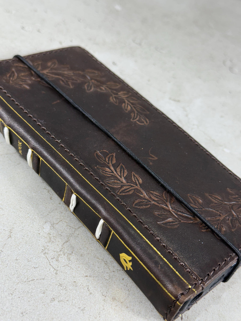 Vintage Leather Wallet Case for iPhone: Book Style, Card Slots
