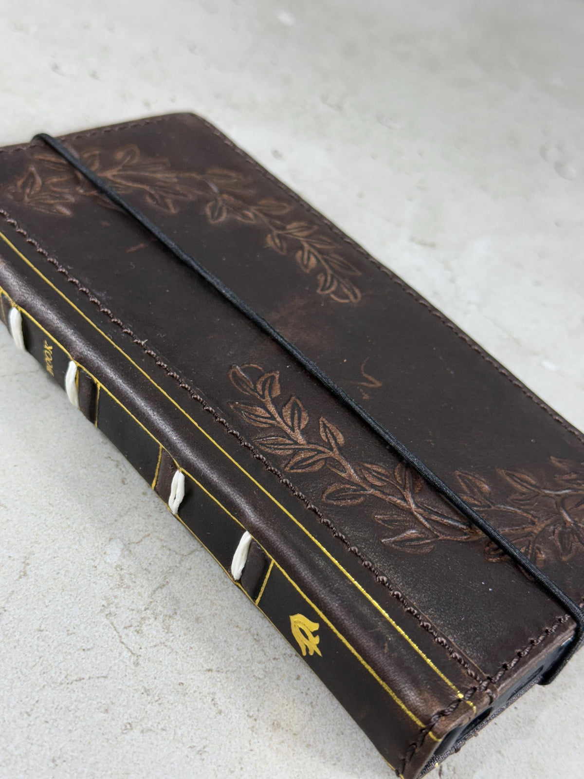 Vintage Leather Wallet Case for iPhone: Book Style, Card Slots