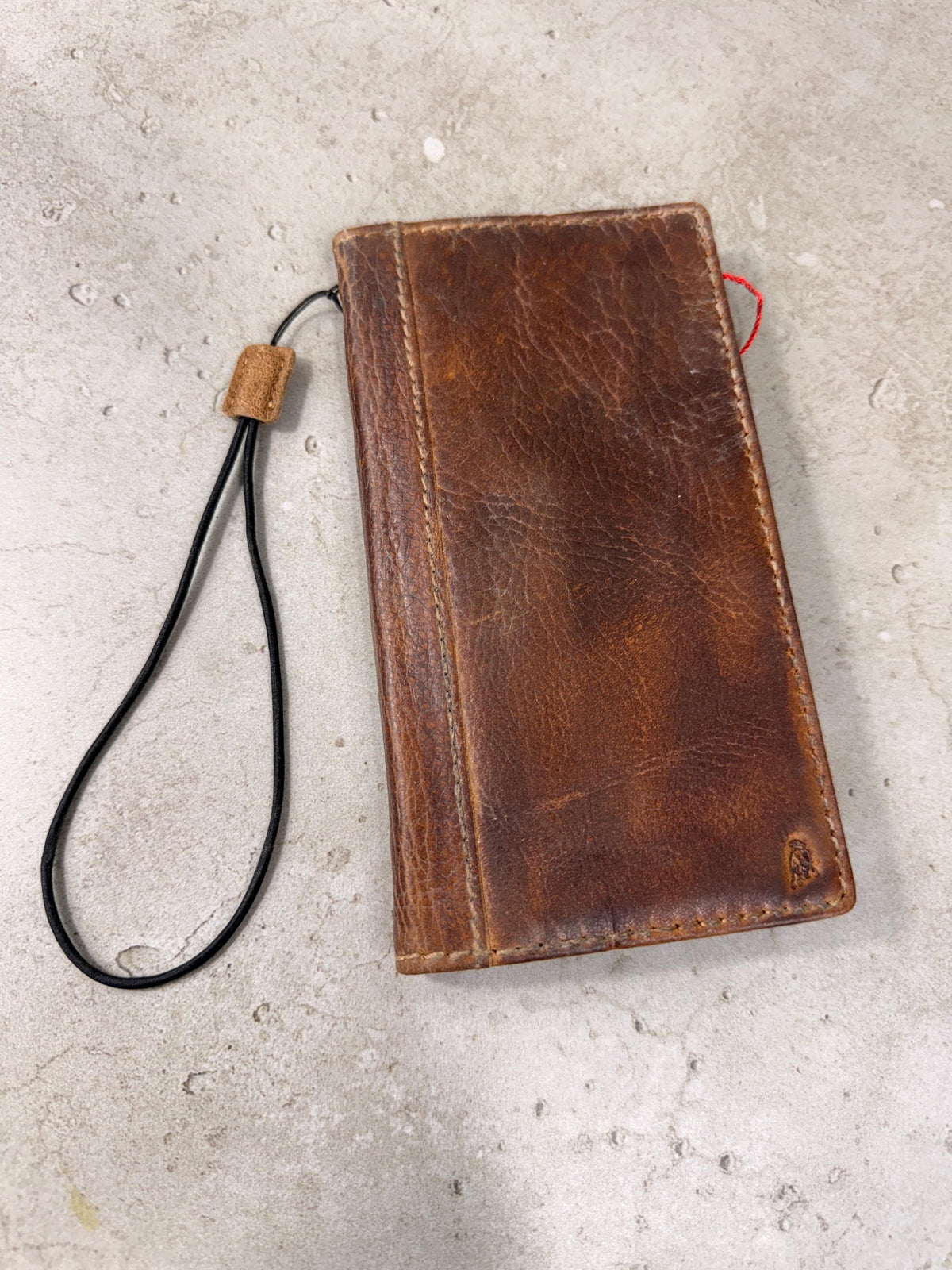 Genuine Leather Galaxy Wallet Case: Vintage Book Style, Card Slots S26 S25