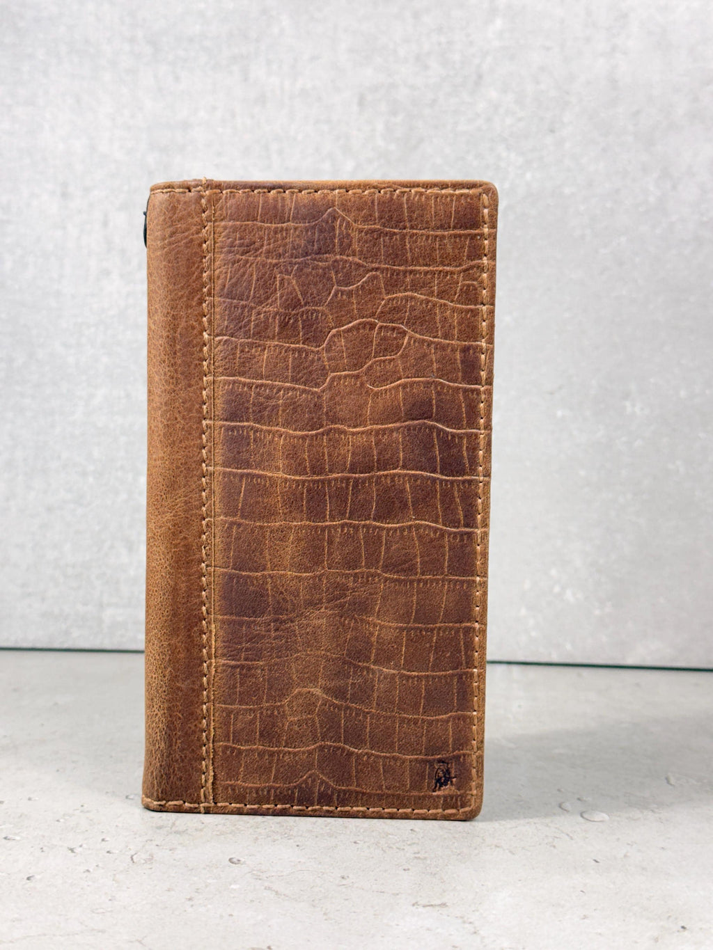 Genuine Leather Galaxy Wallet Case: Vintage Book Style, Card Slots S26 S25