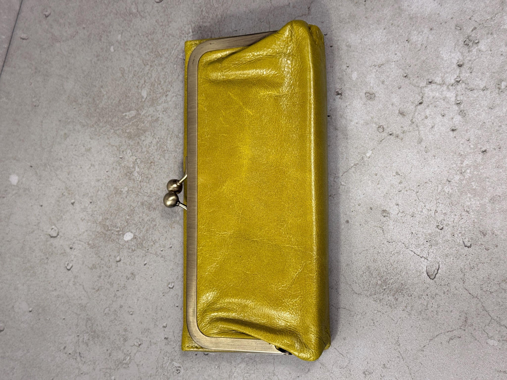 Handmade Leather Kiss Lock Wallet – Vintage Style Coin Purse