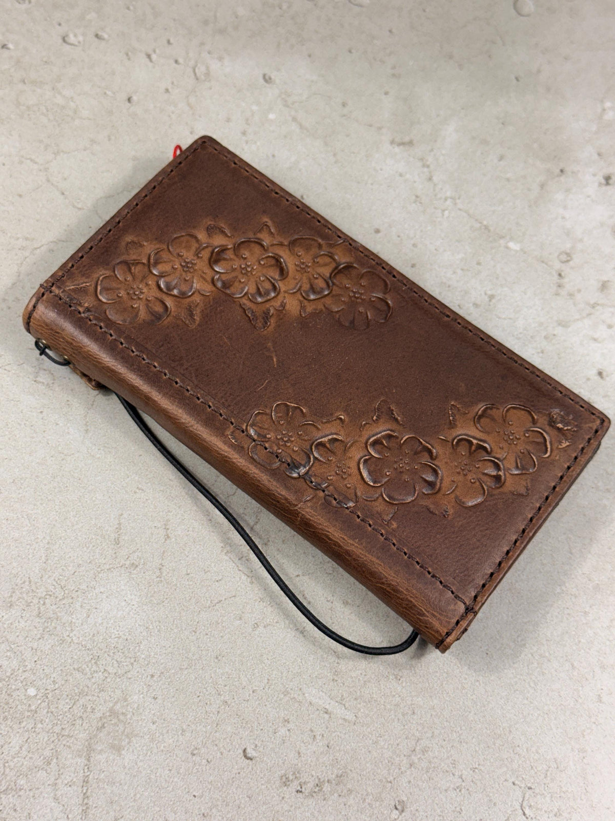 Vintage Book Style Leather iPhone 17 Wallet Case with Card Slots