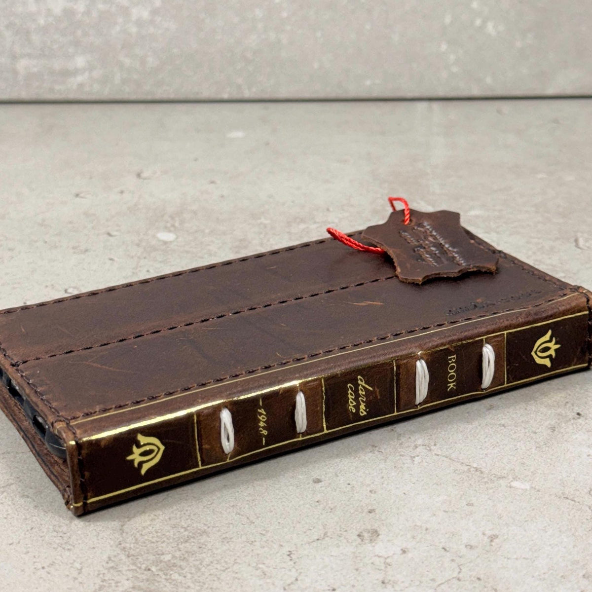 Vintage Leather iPhone 17 Wallet Case: Book Style, Card Slots
